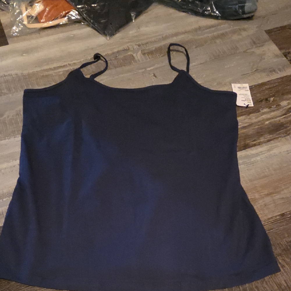 Kohl's Navy Spaghetti Strap Camisole